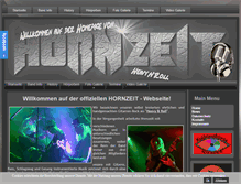 Tablet Screenshot of hornzeit.com